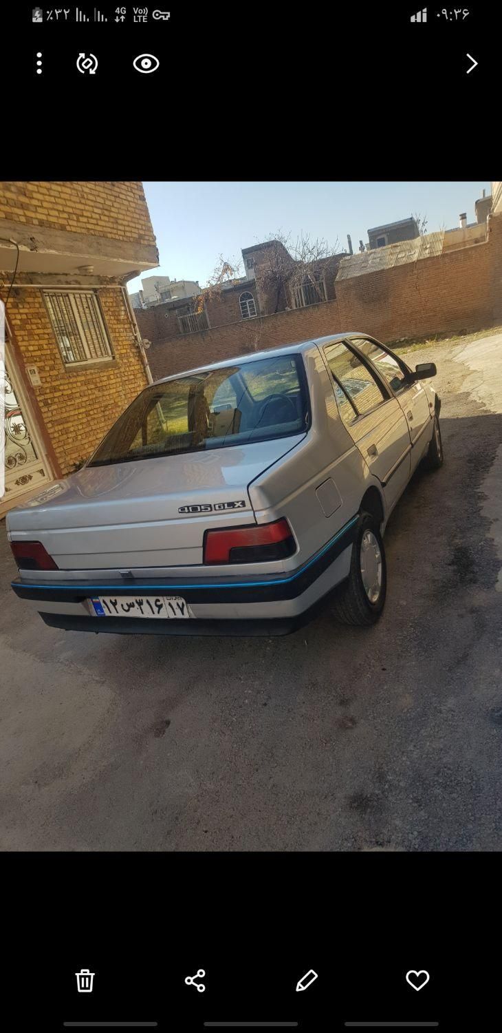 پژو 405 GLX - دوگانه سوز CNG، مدل ۱۳۸۹|خودرو سواری و وانت|ارومیه, |دیوار
