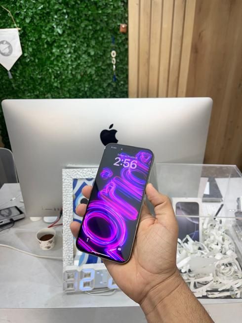 ایفون ۱۵ پرومکس ۲۵۶ گیگ نچرال تیتانیوم( iphone 15)|موبایل|بوشهر, |دیوار