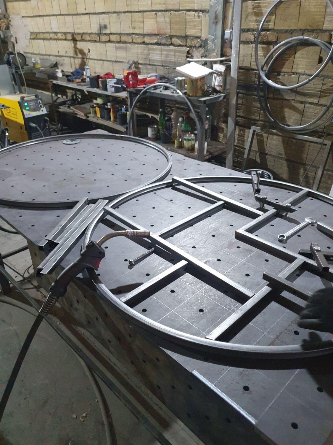 شلف دیواری فلزی . مثبت فلز|کتابخانه، شلف، قفسههای دیواری|مشهد, خواجه ربیع|دیوار