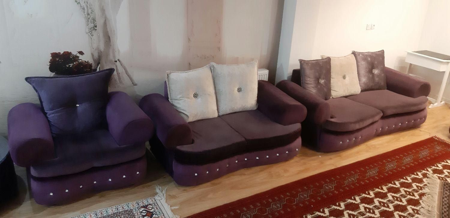 مبل 9 نفره|مبلمان خانگی و میز عسلی|گنبد کاووس, |دیوار