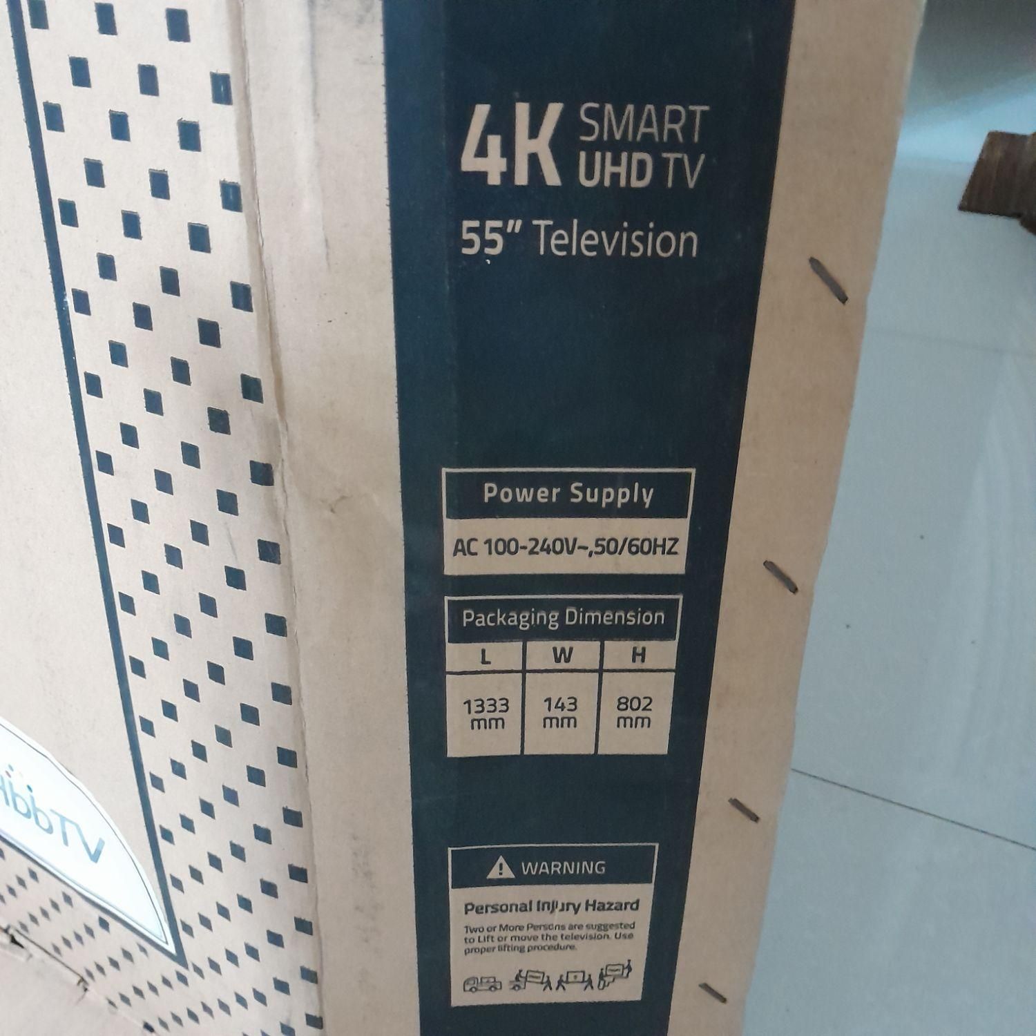 تلوزیون 55اینچ اسنوا  4k smart uhd|تلویزیون و پروژکتور|تهران, خانی‌آباد|دیوار