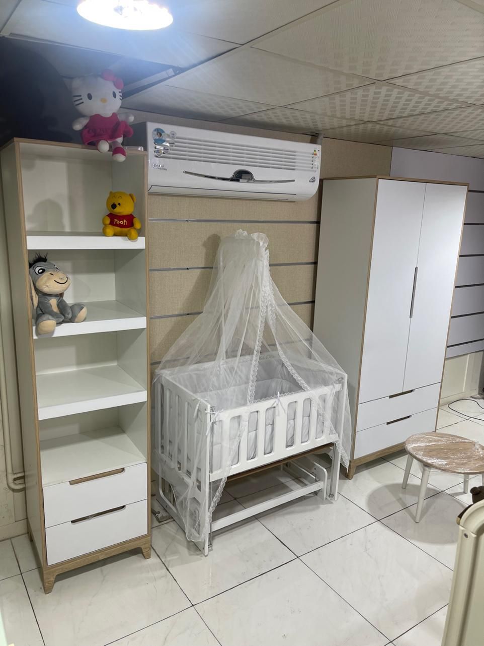 گهواره و تخت کنار مادر به قیمت تولیدی|تخت و سرویس خواب|شهریار, |دیوار