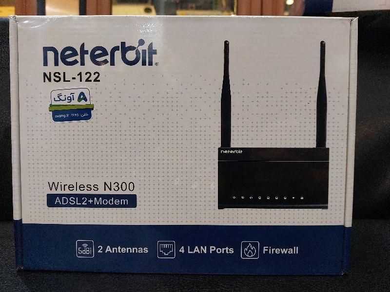 مودم ADSL2+ نتربیت ۴آنتن باگارانتی آونگ|مودم و تجهیزات شبکه|تهران, میدان ولیعصر|دیوار