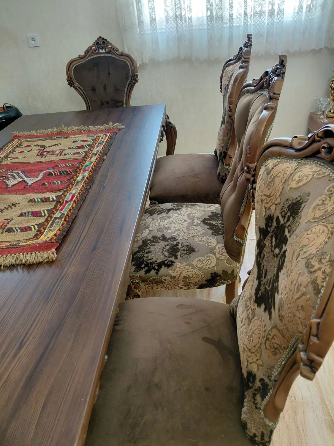 میزناهار خوری و مبلمان نیمه استیل درحد نو|مبلمان خانگی و میز عسلی|کرج, مصباح|دیوار