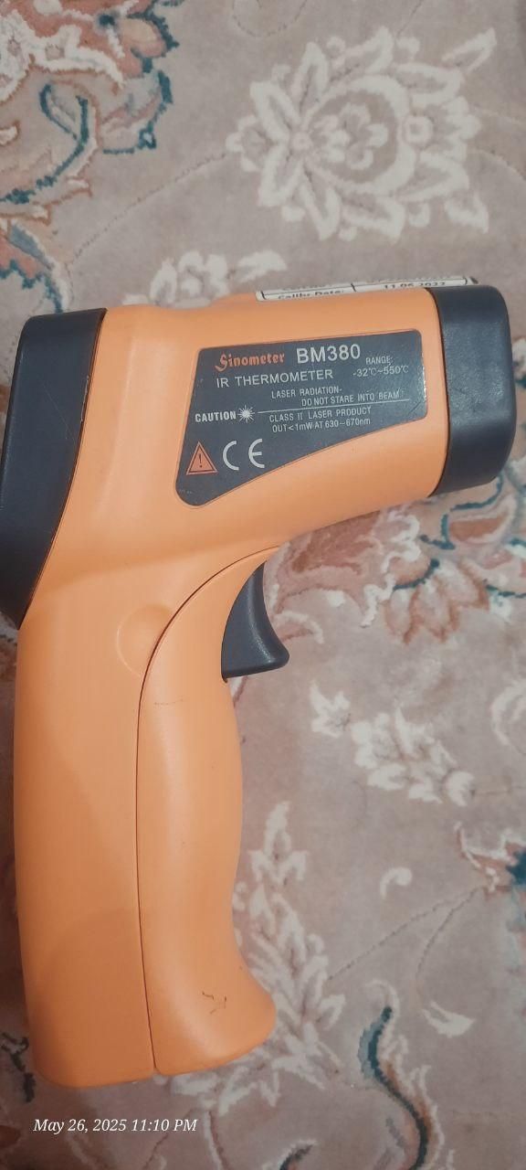 حرارت سنج لیزری ،بهترین در پروژه صنعتی مدل BM380|ابزارآلات|فولادشهر, C4|دیوار