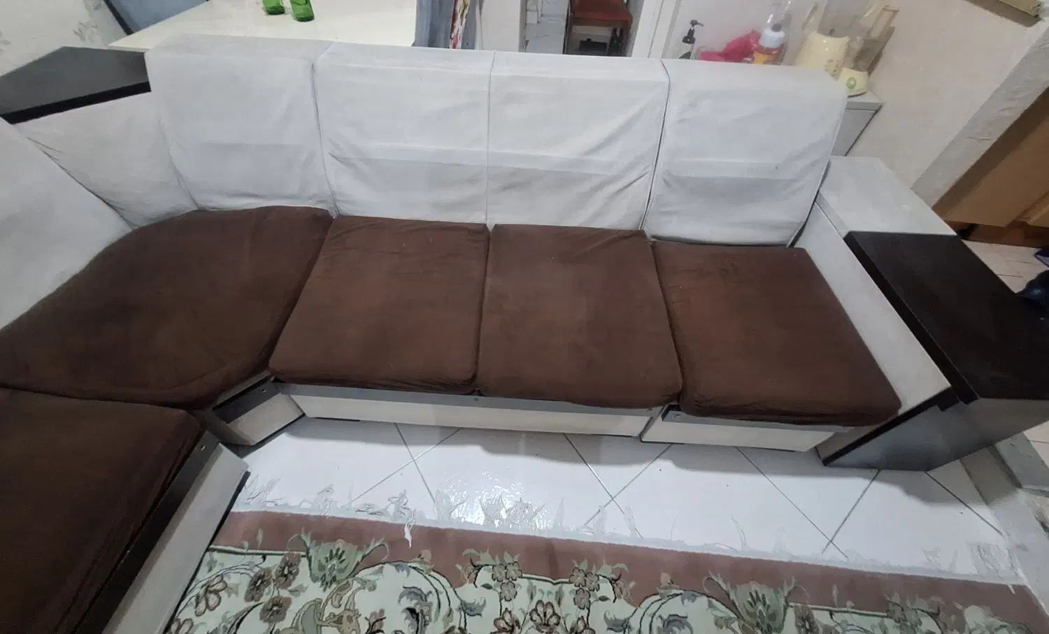 مبل هفت نفره ال|مبلمان خانگی و میز عسلی|تهران, ارامنه|دیوار