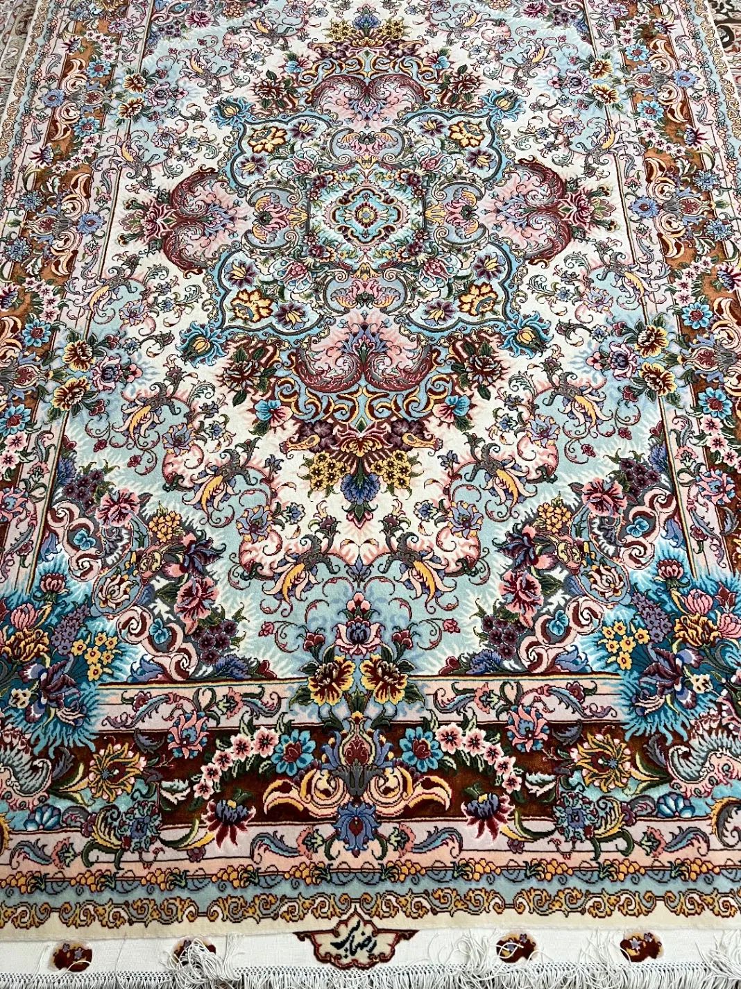 ۲ عدد ۶ متری تبریز ابریشم  ((آگهی شخصی))|فرش|تهران, آسمان|دیوار