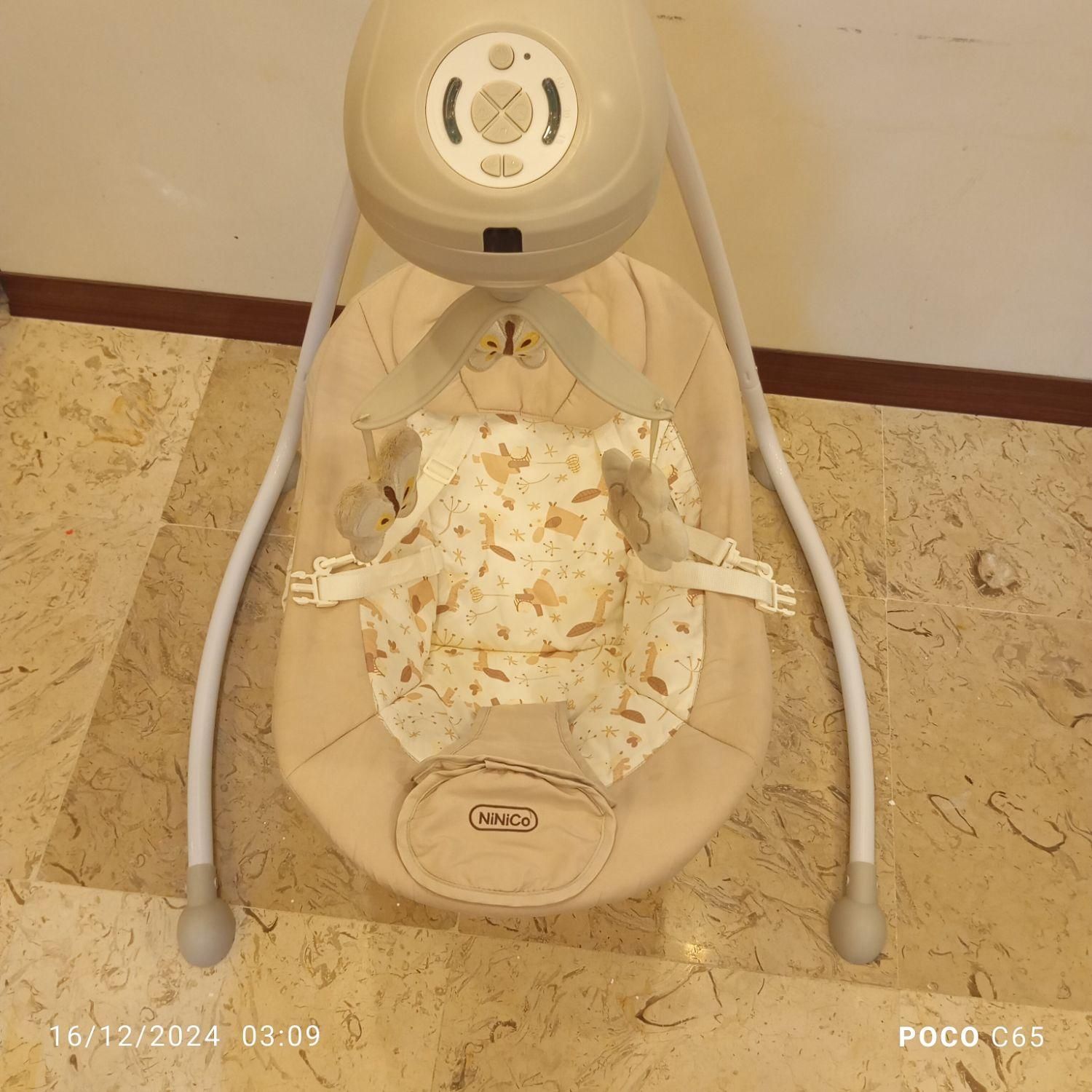 گهواره برقی نی نی کو|اسباب و اثاث بچه|تهران, دهکده المپیک|دیوار