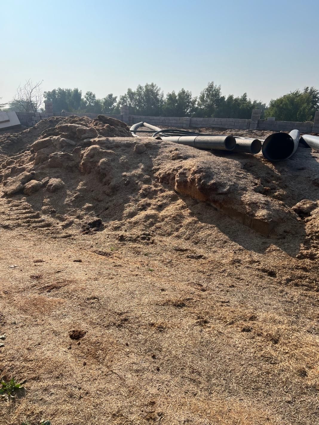 کاه پارسال|حیوانات مزرعه|شوشتر, |دیوار