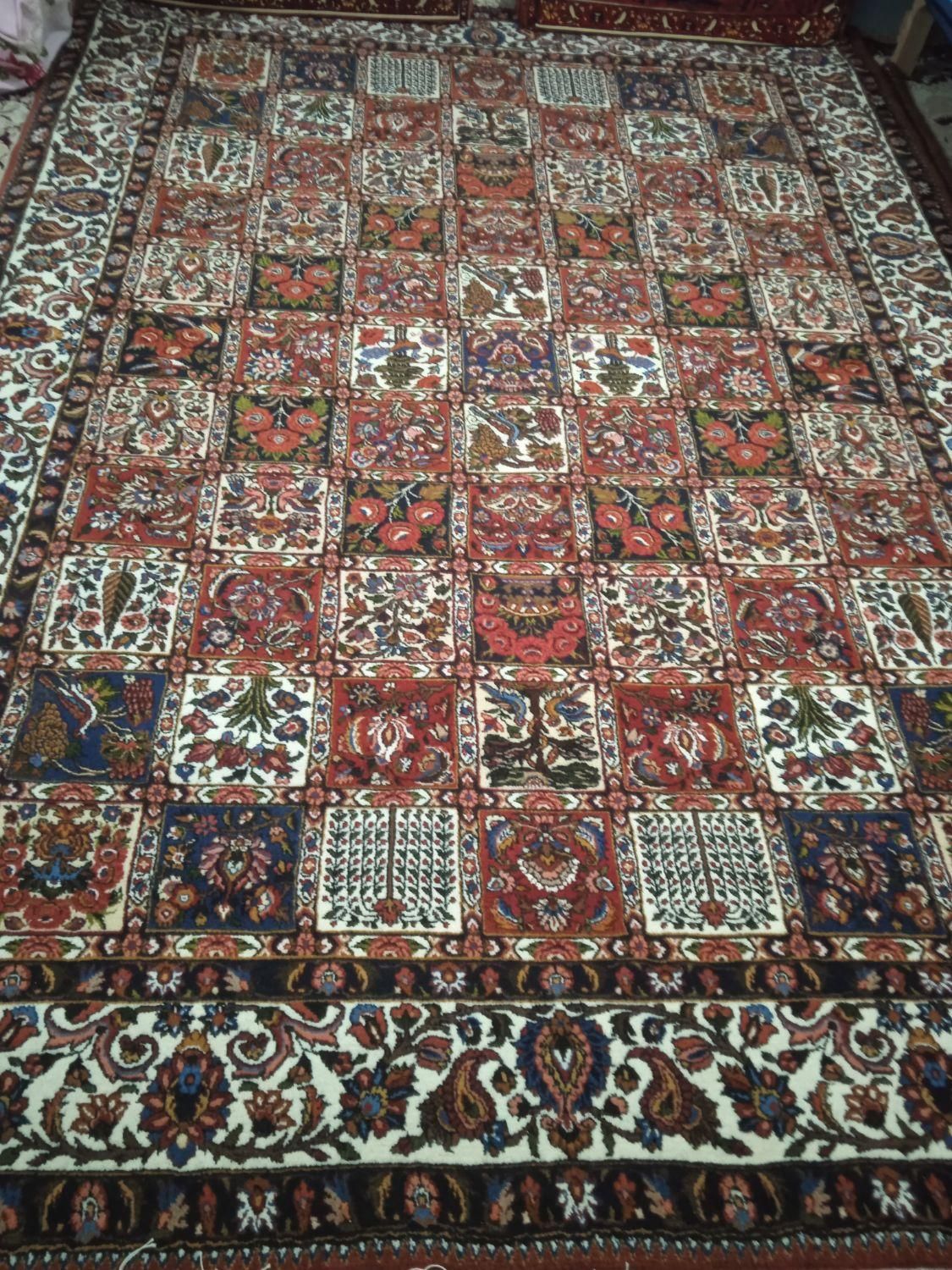 قالی دست بافت|فرش|شهرکرد, |دیوار