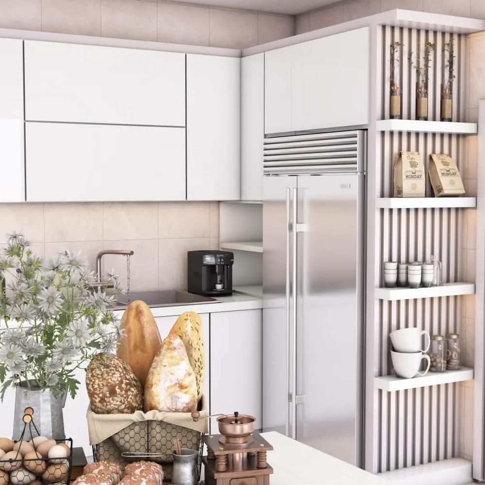 کابینت وکمددیواری MDFوهایگلاس|کتابخانه، شلف، قفسه‌های دیواری|کرج, کمال‌شهر|دیوار