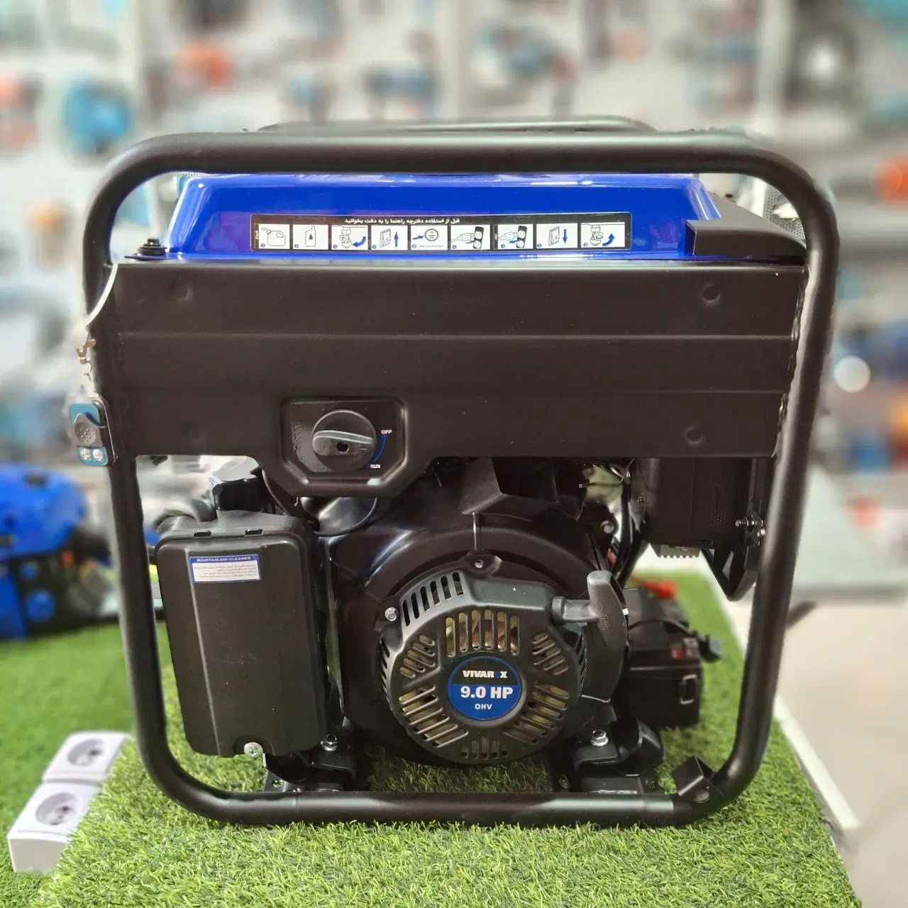 موتوربرق سه گانه سوز 5500 وات ویوارکس استارتی5.5KW|ماشین‌آلات صنعتی|قدس, شهر‌قدس|دیوار