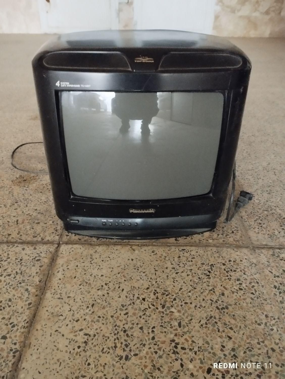 تلویزیون پاناسونیک ۱۴اینچ|تلویزیون و پروژکتور|کرمانشاه, |دیوار