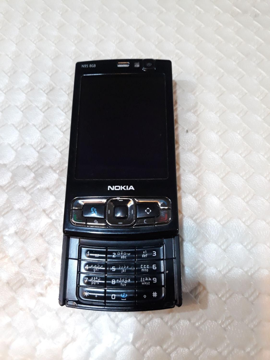 نوکیا N95 8GB با حافظهٔ ۸ گیگابایت|موبایل|تهران, مهران (سیدخندان)|دیوار