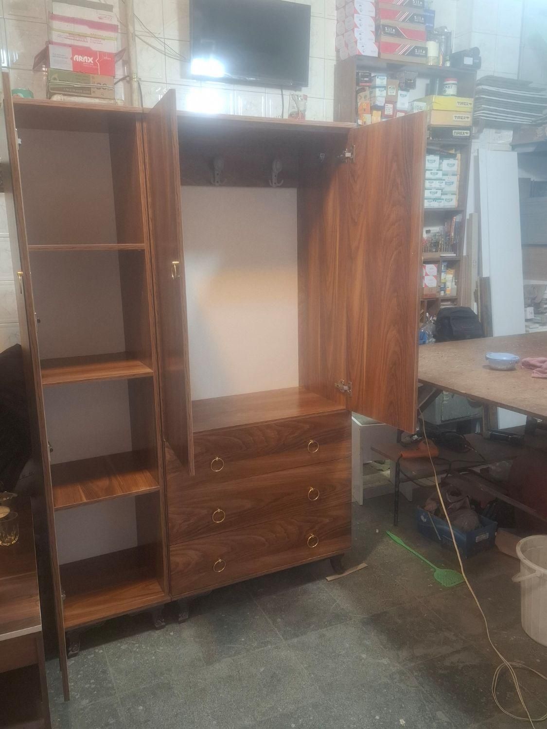 کمدلباس اینه دار دراورلباس|جاکفشی، کمد، دراور|تبریز, |دیوار