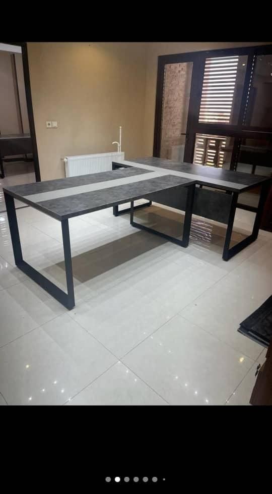 باران.میز اداری جکدار صندلی اداری چرمی مبل اداری|دفتر کار|کرمانشاه, |دیوار