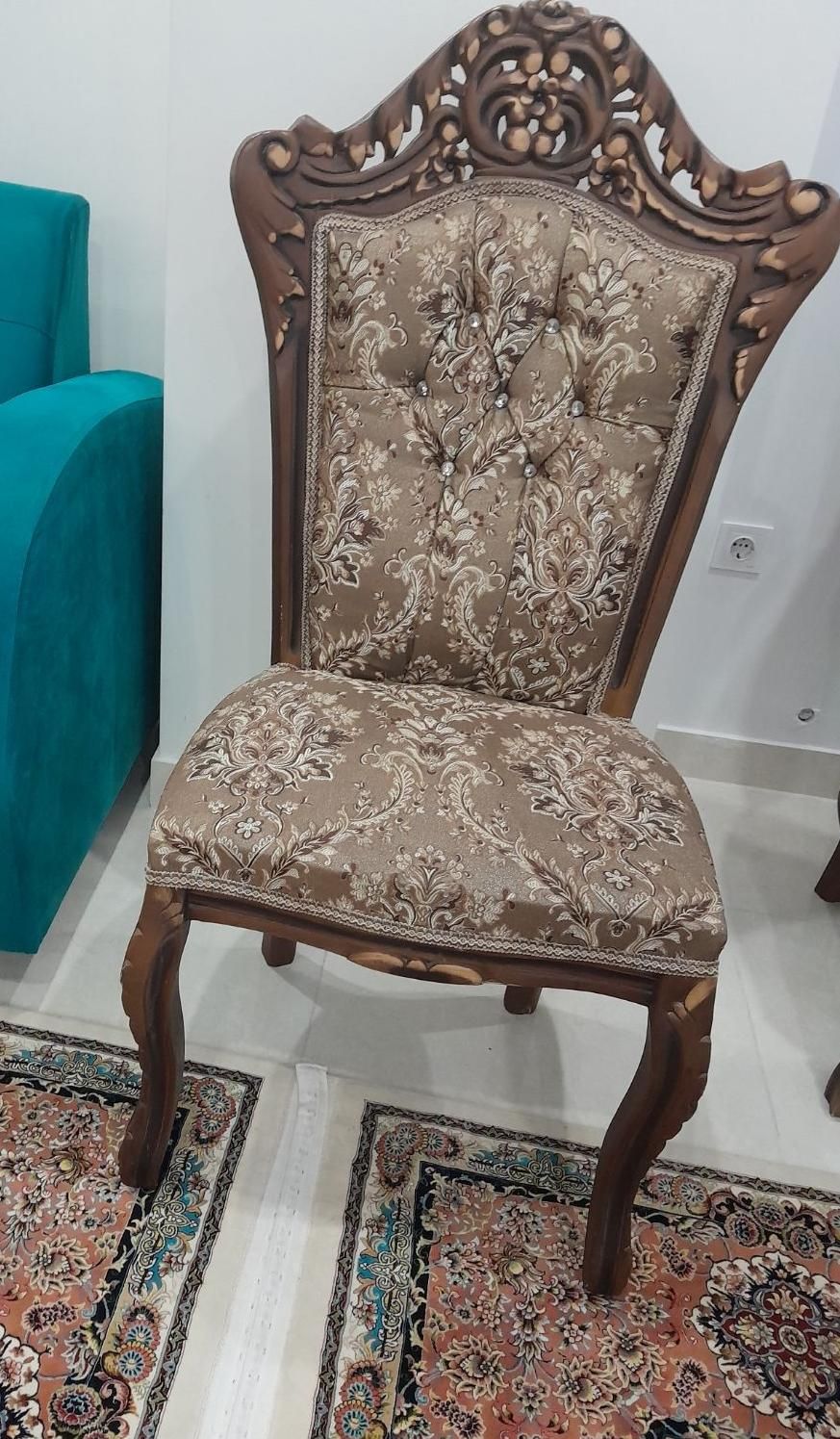 دو عدد مبل سلطنتی میزبان|مبلمان خانگی و میز عسلی|سنندج, |دیوار