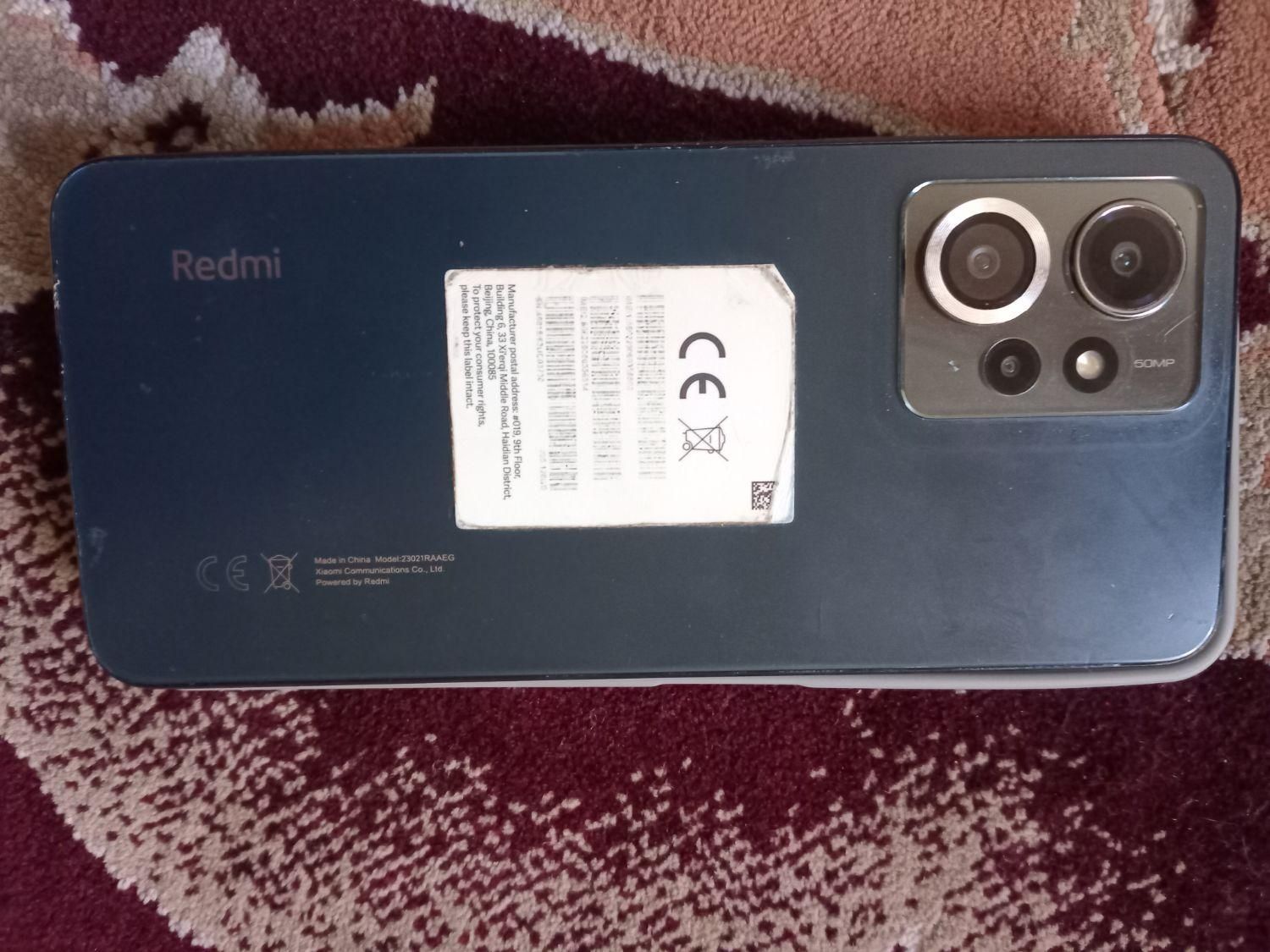 شیائومی Redmi Note 12 4G با حافظهٔ ۱۲۸ گیگابایت|موبایل|تهران, نازی‌آباد|دیوار