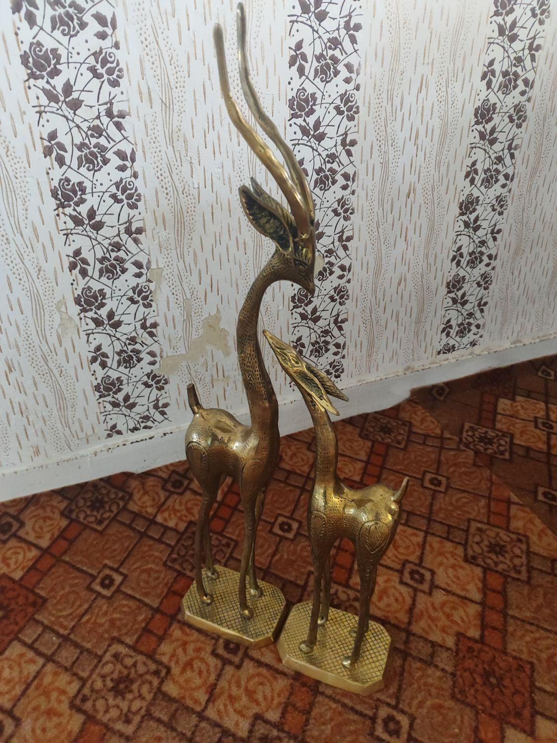 برنز آهو سنگین|صنایع دستی و سایر لوازم تزئینی|کرمانشاه, |دیوار