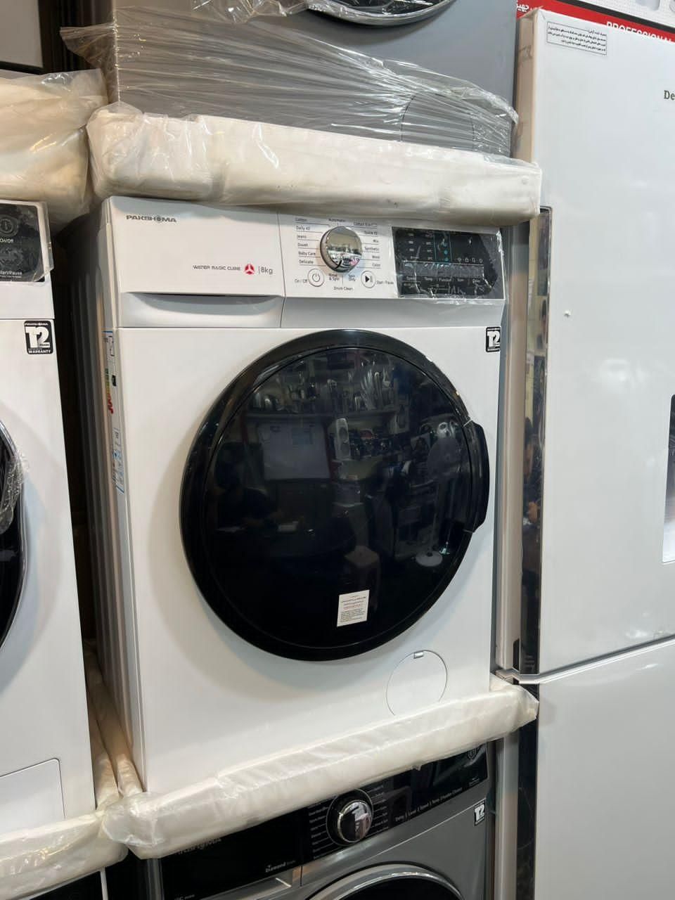 ماشین لباسشویی پاکشوما 20801/10700باگارانتی ارسال|ماشین لباسشویی و خشککن لباس|مشهد, طلاب|دیوار