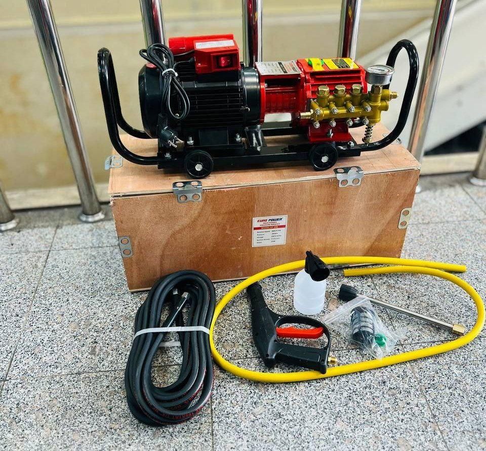 کارواش صنعتی ایروپاور۲۰۰بار گوبلینگی پیستونی روغنی|ماشین‌آلات صنعتی|مشکین‌دشت, |دیوار