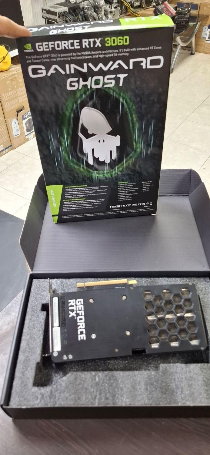 کارت گرافیک گینوارد GeForce RTX 3060 Ghost 12GB|قطعات و لوازم جانبی رایانه|تهران, آذربایجان|دیوار