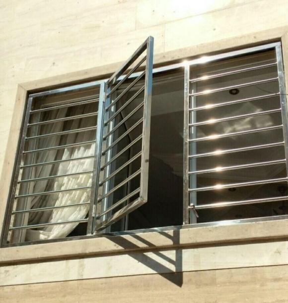 استیل درب نرده پنجره جان پناه کودک حفاظ تراس|خدمات پیشه و مهارت|اهواز, کمپلو شمالی|دیوار