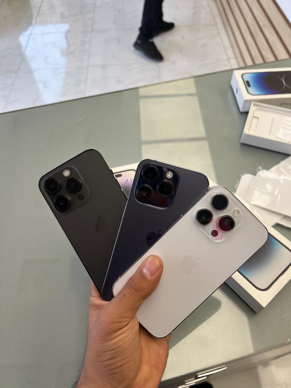 Apple 14pro 256G در حد آک رجیستر شده|موبایل|کاشان, میدان کهنه|دیوار