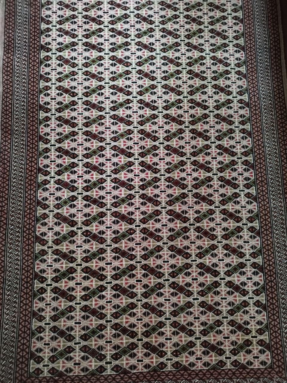 قالیچه دستباف ترکمنی 3 متری|فرش|گرگان, |دیوار