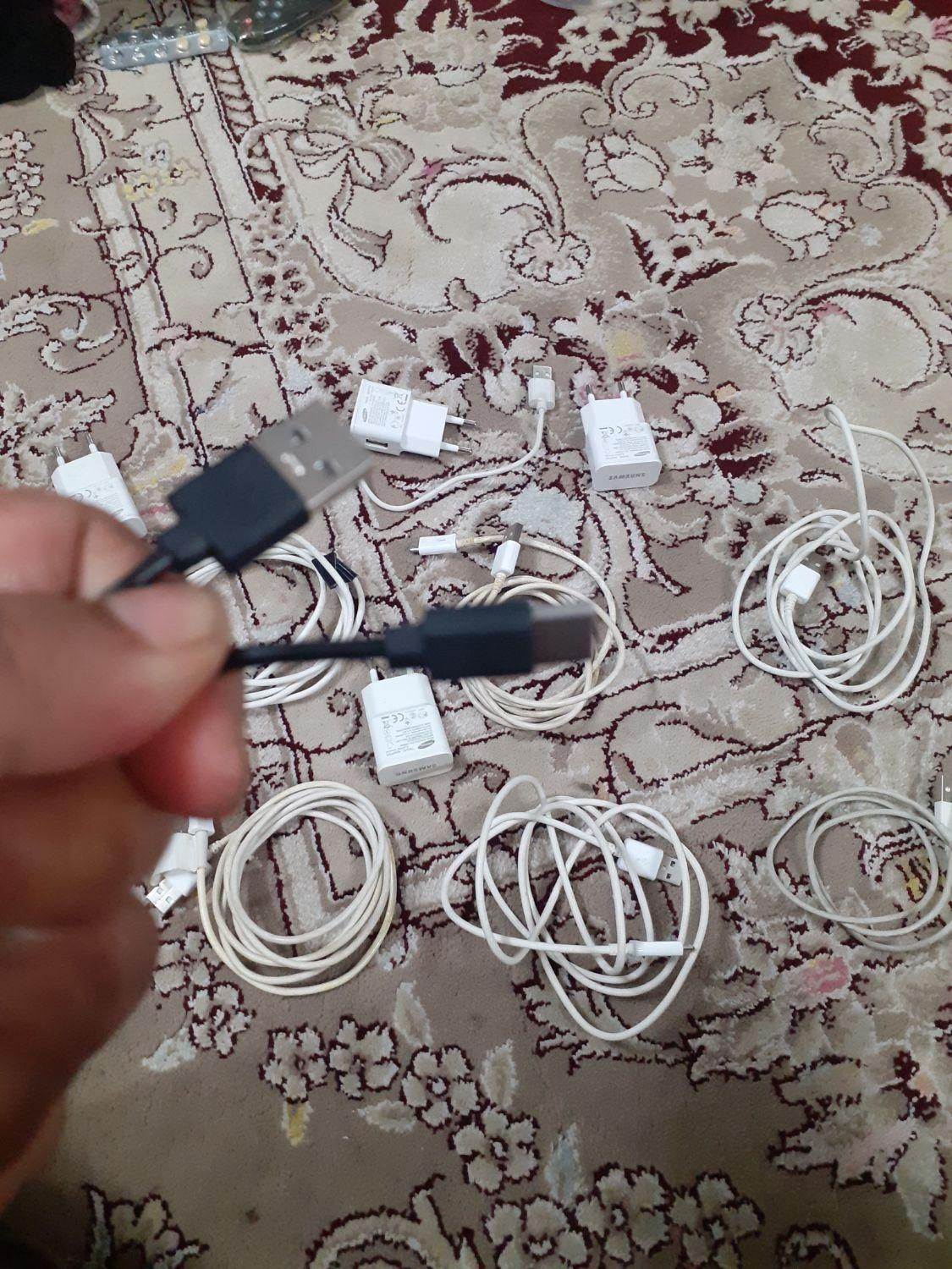 سیم کابل شارژر اندرویید اپل تایپ سی|لوازم جانبی موبایل و تبلت|قم, انصار‌الحسین|دیوار