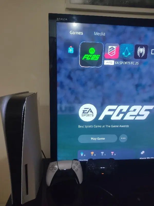 پلی استیشن۵ fat ps5|کنسول، بازی ویدئویی و آنلاین|تهران, جنت‌آباد شمالی|دیوار
