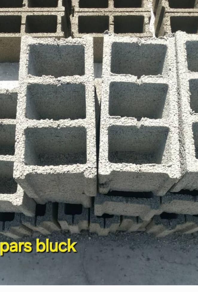 تولید انواع بلوک سیمانی باغی|مصالح و تجهیزات ساختمان|اسلام‌شهر, چیچکلو|دیوار