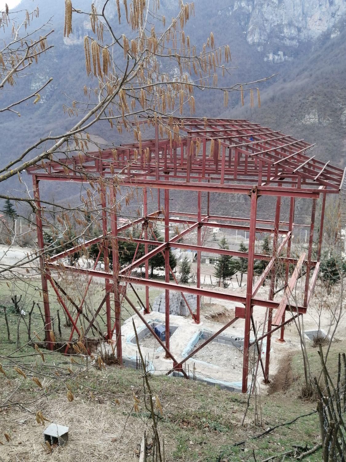 جوشکاری اسکلت و سربندی|خدمات پیشه و مهارت|تنکابن, |دیوار