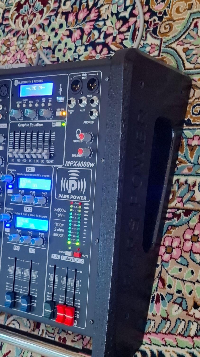 اکو پاور میکسر پارس 4000|سیستم صوتی خانگی|بم, |دیوار