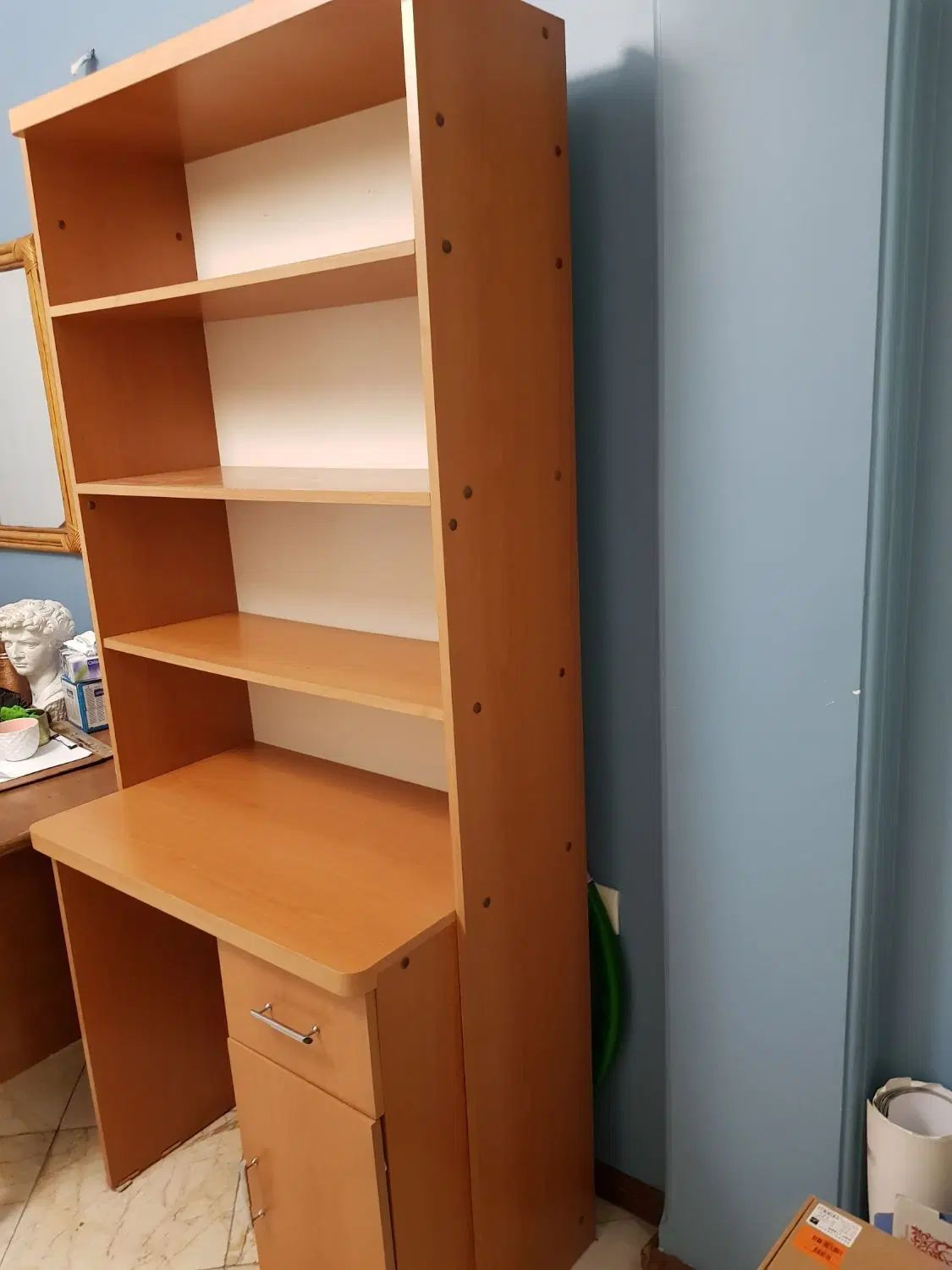 کتابخانه‌ و میز تحریر|کتابخانه، شلف، قفسه‌های دیواری|تهران, اختیاریه|دیوار