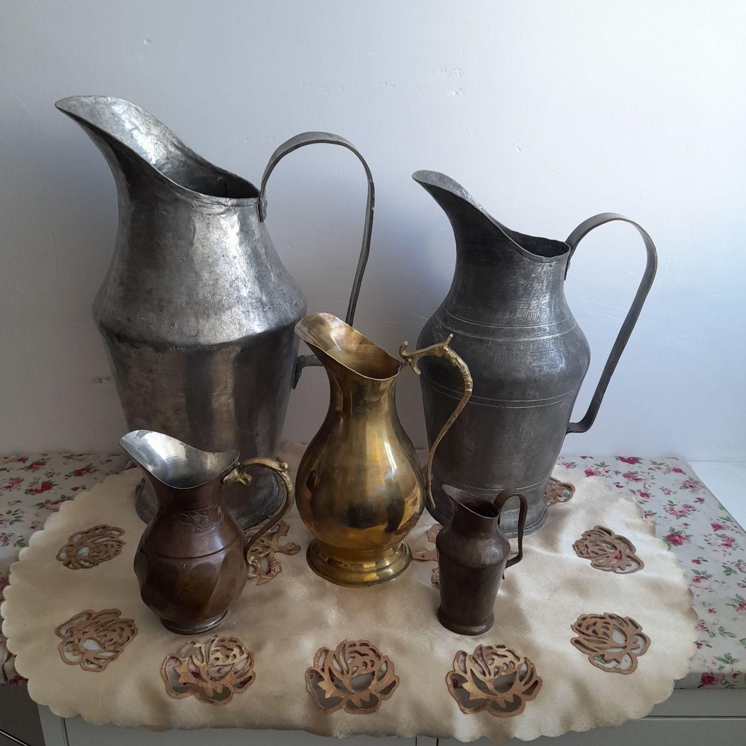 مجموعه ازقدبم   سماور نفتی ۶لیتری و۲لیتری نو|سماور، چای‌ساز، قهوه‌ساز|قم, حنیف نژاد|دیوار