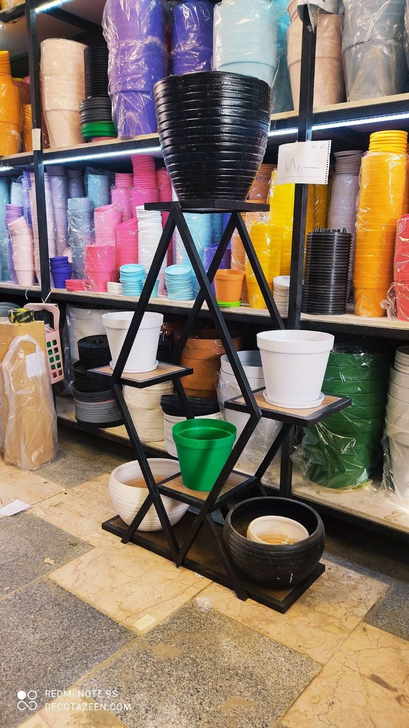 پایه گلدان استند گلدان لوزی طبقات ۷ طبقه pvc|گل و گیاه طبیعی|تهران, شهرک رضویه|دیوار