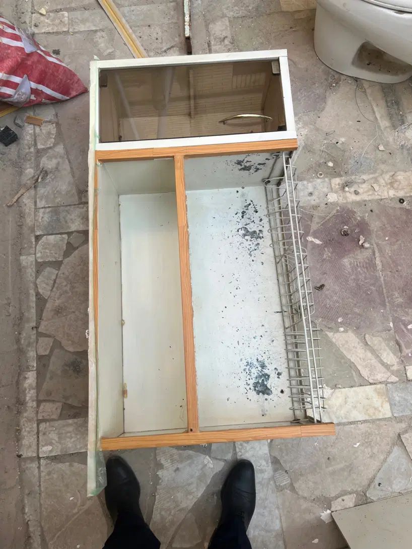 سینک دوقلو ، هود ، کابینت ، آبچک و جاکفشی و کتابخا|مصالح و تجهیزات ساختمان|کرمان, |دیوار