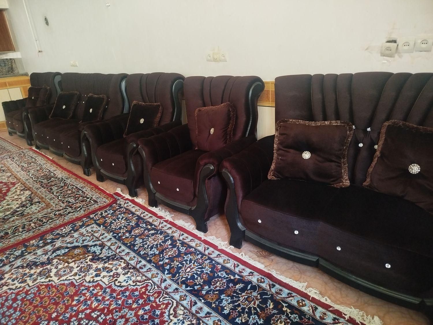 مبل 9 نفره کار نکرده|مبلمان خانگی و میز عسلی|شوشتر, |دیوار