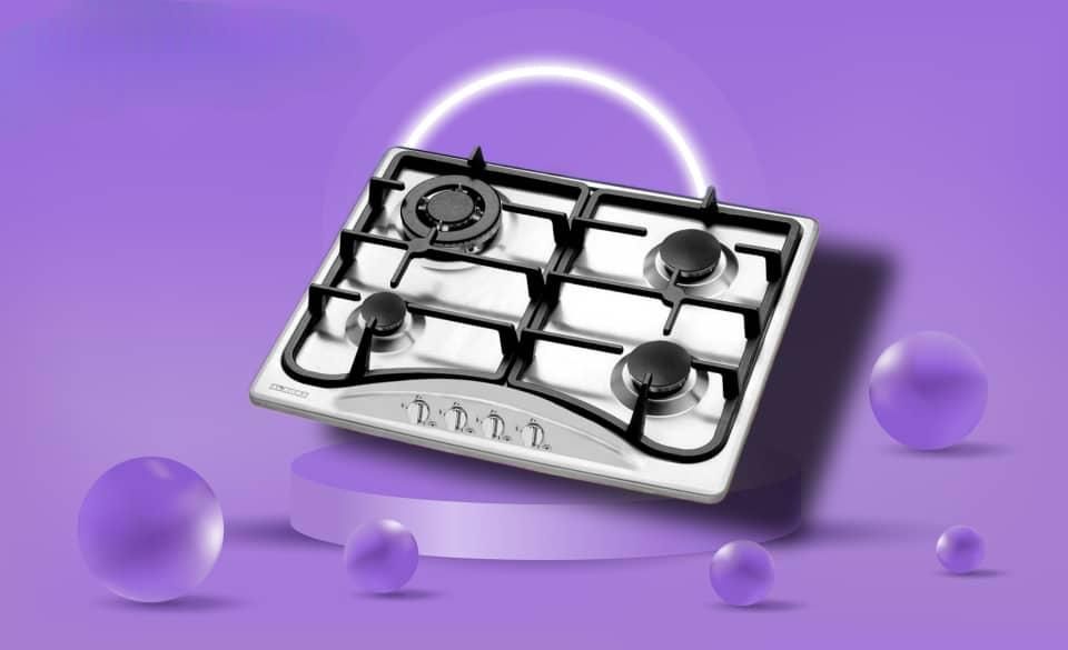 اجاق گاز۴ شعله استیل|اجاق گاز و لوازم برقی پختوپز|رشت, حمیدیان|دیوار