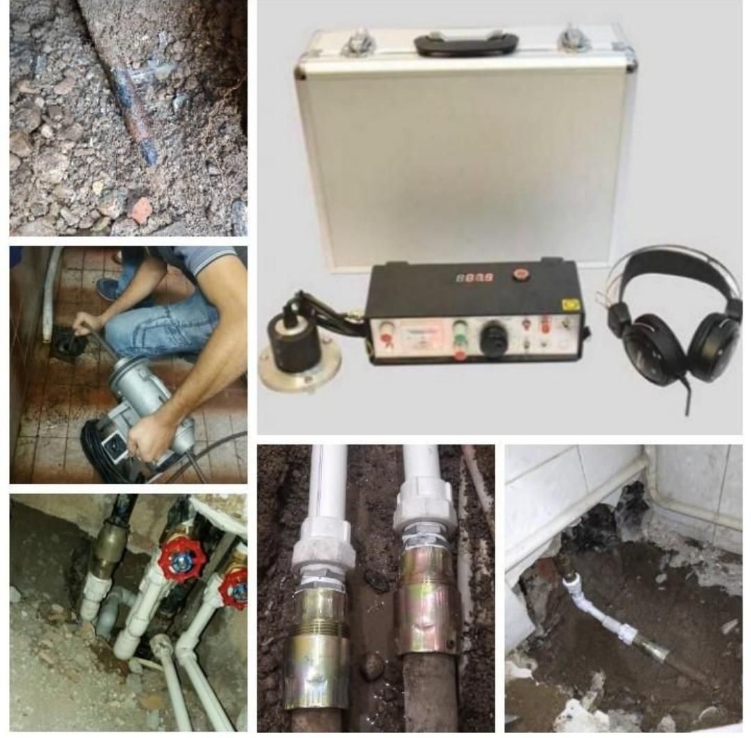 نشت یابی و لوله بازکنی بدون خرابی رفع نم و چکه|خدمات پیشه و مهارت|قزوین, |دیوار