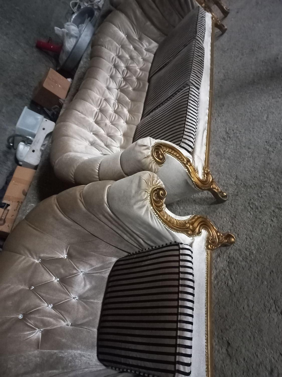 مبل راحتی ۷نفره کم کار کرد بدون ایراد بفروش میرسد|مبلمان خانگی و میز عسلی|نیر (اردبیل), |دیوار