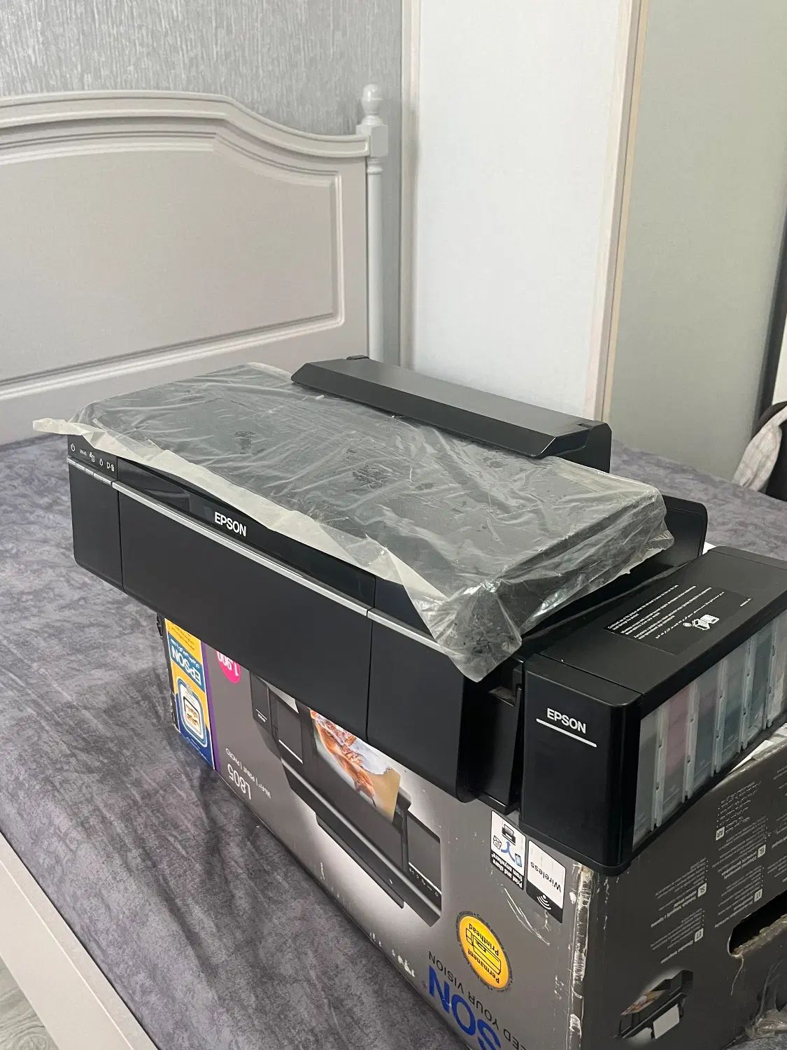 فروش پرینتر epson l805 در حد نو|پرینتر، اسکنر، کپی، فکس|تهران, درکه|دیوار
