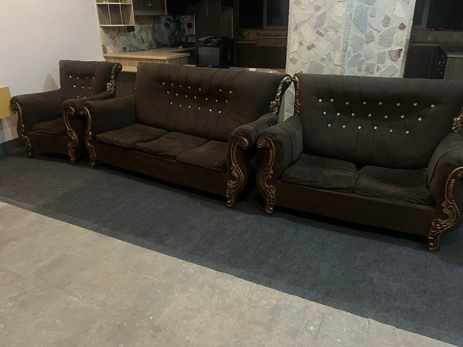 مبل کارکرده|مبلمان خانگی و میز عسلی|بافق, |دیوار