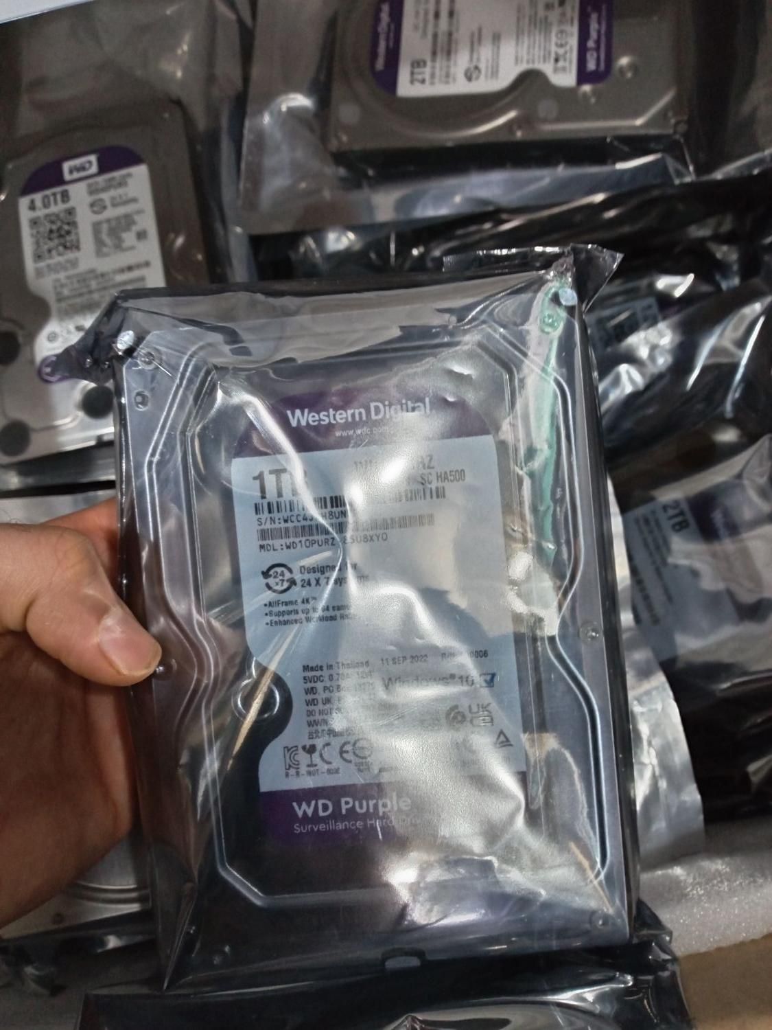 هارد وسترن بنفش یکترابایت مخصوص دوربین مدار بسته|قطعات و لوازم جانبی رایانه|کرج, گلشهر|دیوار