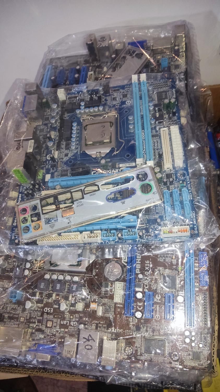 فروش مادربرد ddr2 ddr3 ddr4 تعداد h61 g41 h81|قطعات و لوازم جانبی رایانه|تهران, پرستار|دیوار