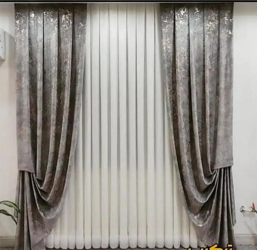 پرده های شیک خارجی با اقساط ۴ماهه|پرده، رانر، رومیزی|قزوین, |دیوار