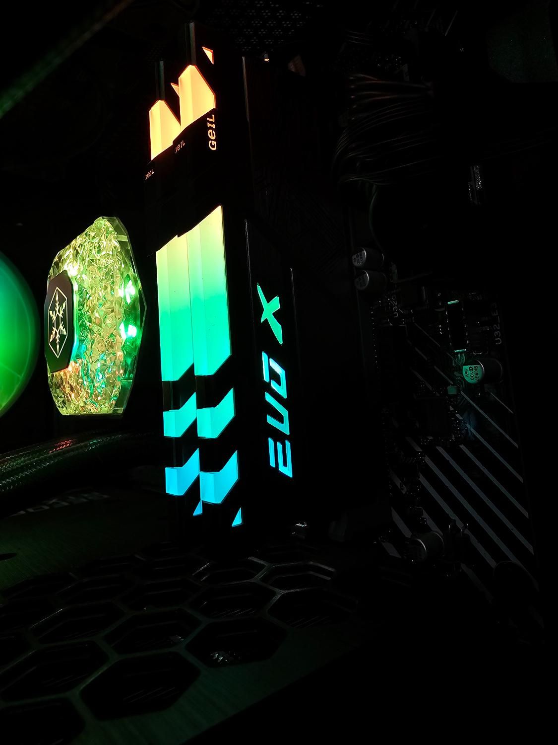 رم کامپیوتر جیل ۱۶ گیگ/ GeIL EVO X II DDR4 RAM|قطعات و لوازم جانبی رایانه|تهران, سوهانک|دیوار