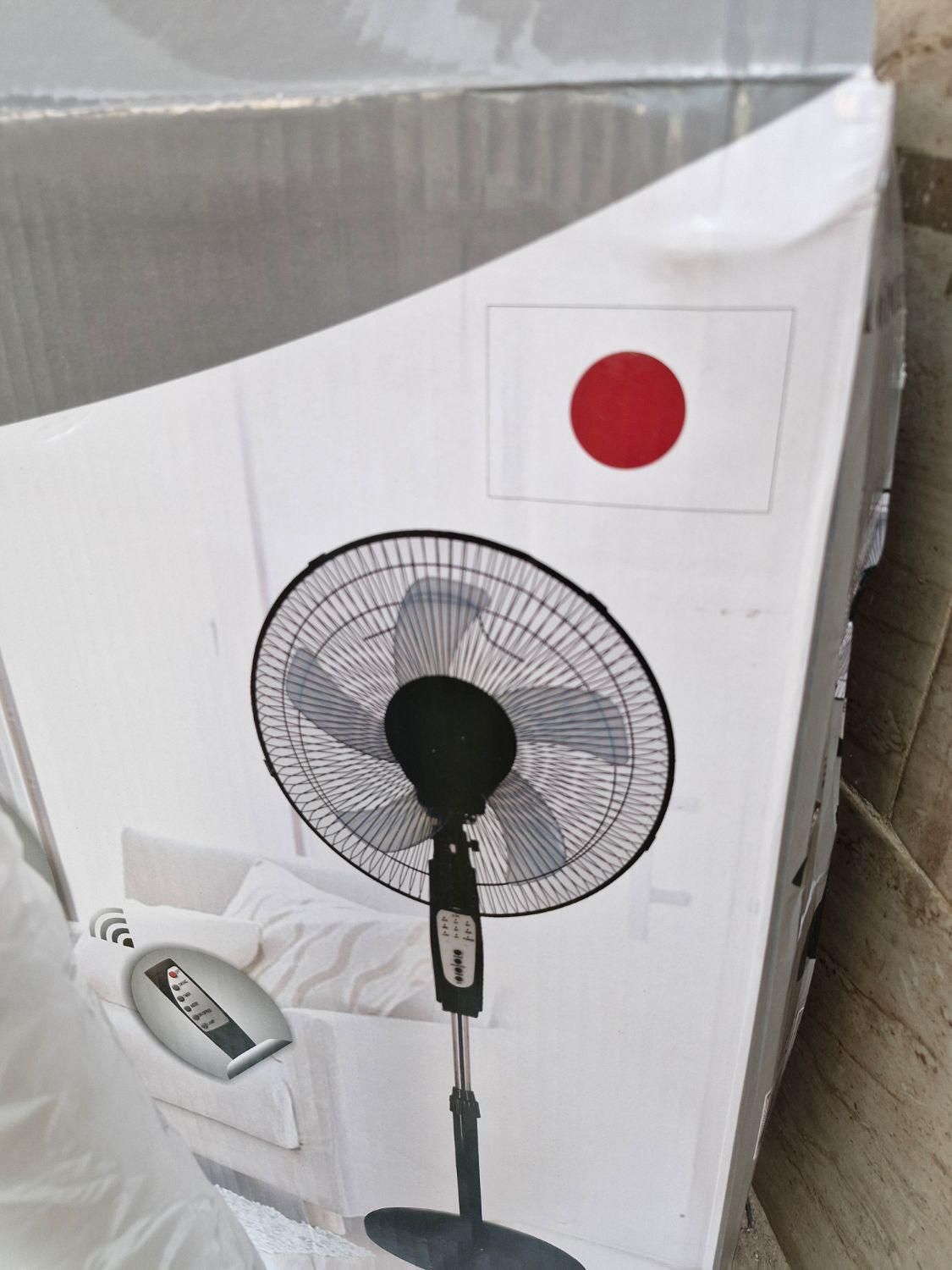 پنکه ایستاده پاناسونیک|پنکه و تصفیهکنندهٔ هوا|اهواز, زیتون کارگری|دیوار