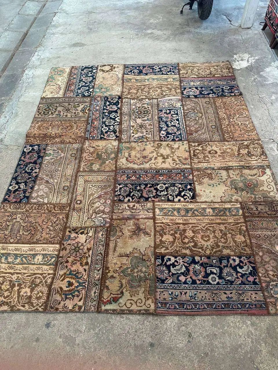 فرش دستباف کلاژ صادراتی 200*250|فرش|تهران, خانی آباد نو جنوبی|دیوار